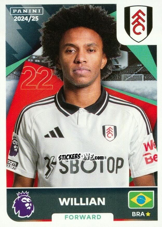 Sticker Willian - English Premier League 2024-2025
 n. U20 - Panini