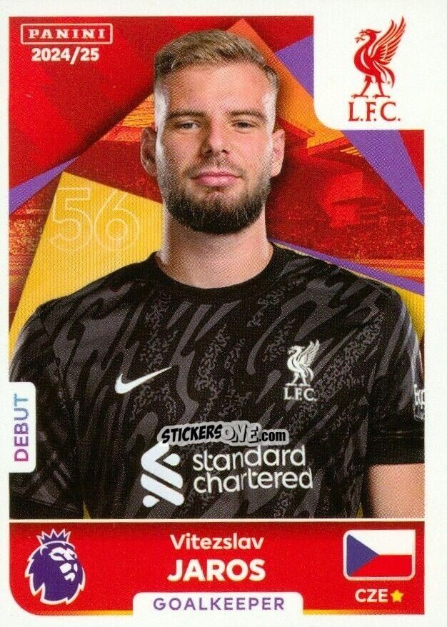 Cromo Vitezslav Jaros - English Premier League 2024-2025
 n. U25 - Panini