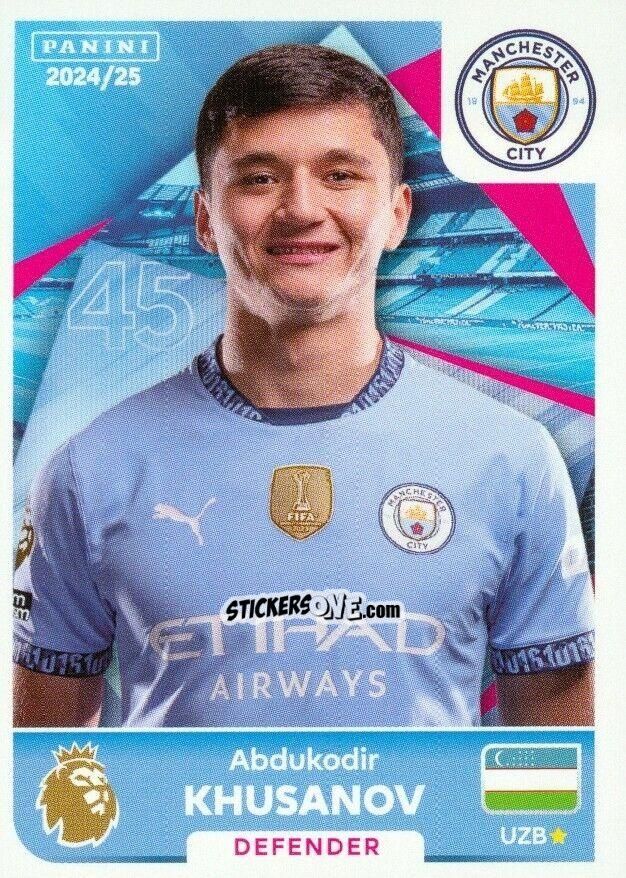 Figurina Abdukodir Khusanov - English Premier League 2024-2025
 n. U27 - Panini
