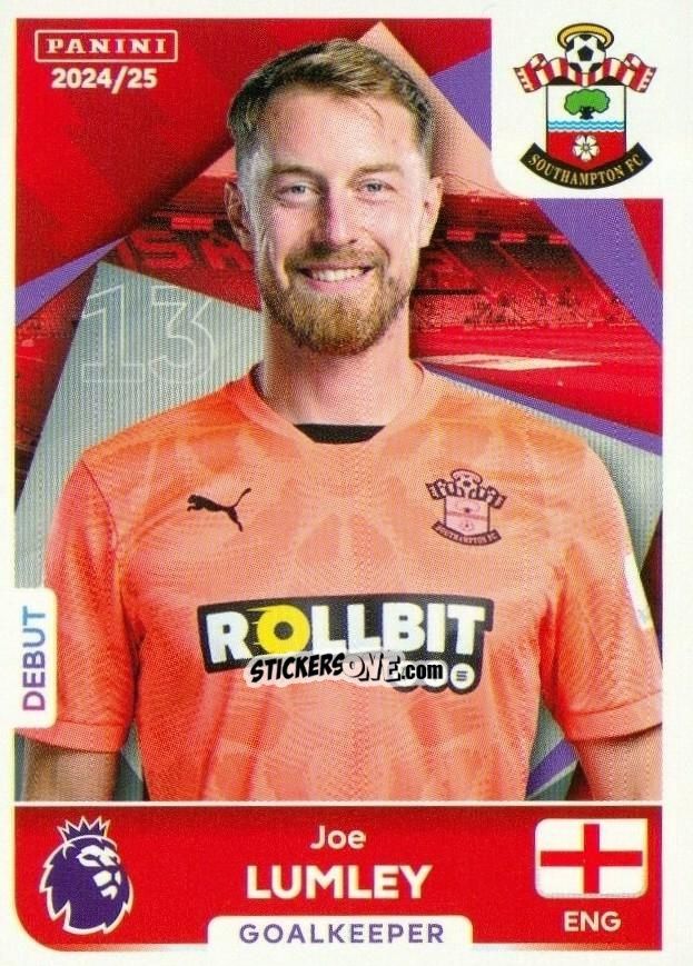 Sticker Joe Lumley - English Premier League 2024-2025
 n. U35 - Panini