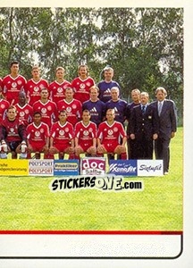 Sticker Mannschaftshälfte - German Fussball Bundesliga 1998-1999 n. 6 - Panini