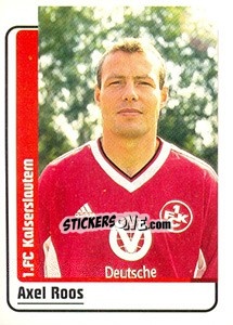 Cromo Axel Roos - German Fussball Bundesliga 1998-1999 - Panini