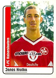 Cromo Janos Hrutka - German Fussball Bundesliga 1998-1999 - Panini