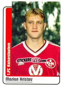 Sticker Marian Hristov - German Fussball Bundesliga 1998-1999 - Panini