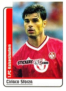 Sticker Ciriaco Sforza - German Fussball Bundesliga 1998-1999 - Panini