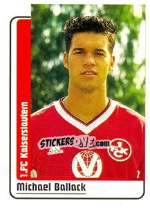 Sticker Michael Ballack - German Fussball Bundesliga 1998-1999 n. 24 - Panini