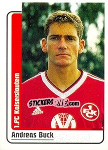 Cromo Andreas Buck - German Fussball Bundesliga 1998-1999 - Panini