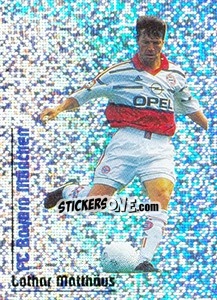 Sticker Lothar Matthäus - German Fussball Bundesliga 1998-1999 - Panini