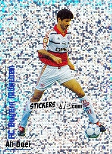 Sticker Ali Daei - German Fussball Bundesliga 1998-1999 - Panini