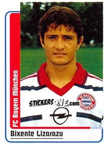 Sticker Bixente Lizarazu - German Fussball Bundesliga 1998-1999 - Panini