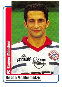Cromo Hasan Salihamidzic - German Fussball Bundesliga 1998-1999 - Panini