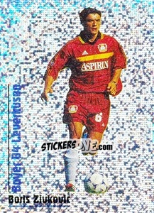 Sticker Boris Zivkovic - German Fussball Bundesliga 1998-1999 - Panini