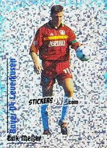 Sticker Erik Meijer - German Fussball Bundesliga 1998-1999 - Panini
