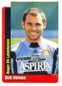 Sticker Dirk Heinen - German Fussball Bundesliga 1998-1999 - Panini