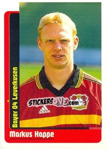 Sticker Markus Happe - German Fussball Bundesliga 1998-1999 - Panini