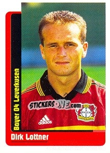 Sticker Dirk Lottner - German Fussball Bundesliga 1998-1999 - Panini