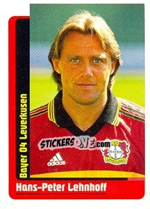 Sticker Hans-Peter Lehnhoff - German Fussball Bundesliga 1998-1999 - Panini