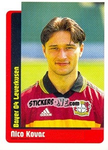 Cromo Niko Kovac - German Fussball Bundesliga 1998-1999 - Panini