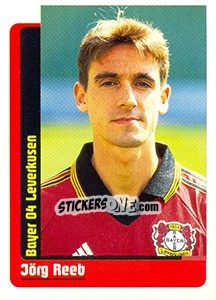 Sticker Jörg Reeb - German Fussball Bundesliga 1998-1999 - Panini