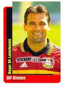Sticker Ulf Kirsten - German Fussball Bundesliga 1998-1999 - Panini