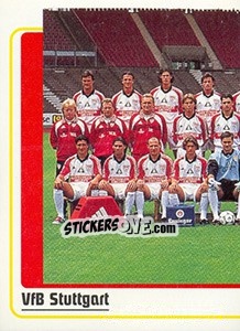 Sticker Mannschaftshälfte - German Fussball Bundesliga 1998-1999 - Panini