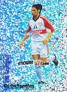 Sticker Martin Spanring - German Fussball Bundesliga 1998-1999 n. 85 - Panini
