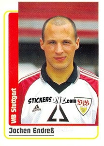 Sticker Jochen Endreß - German Fussball Bundesliga 1998-1999 - Panini