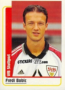 Sticker Fredi Bobic - German Fussball Bundesliga 1998-1999 n. 106 - Panini