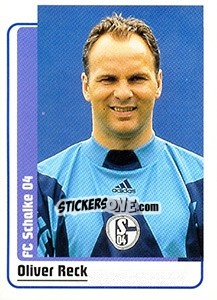 Cromo Oliver Reck - German Fussball Bundesliga 1998-1999 - Panini