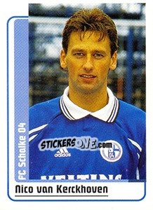 Sticker Nico van Kerckhoven - German Fussball Bundesliga 1998-1999 n. 120 - Panini