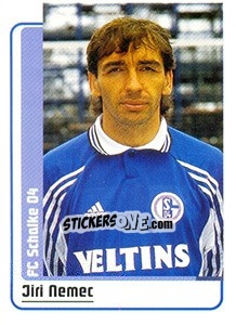 Sticker Jiri Nemec - German Fussball Bundesliga 1998-1999 n. 122 - Panini