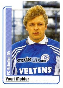 Sticker Youri Mulder - German Fussball Bundesliga 1998-1999 - Panini