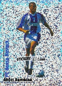 Sticker Abder Ramdane - German Fussball Bundesliga 1998-1999 - Panini