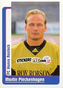 Sticker Martin Pieckenhagen - German Fussball Bundesliga 1998-1999 - Panini