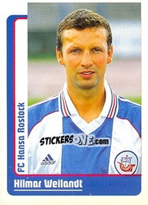 Sticker Hilmar Weilandt - German Fussball Bundesliga 1998-1999 - Panini
