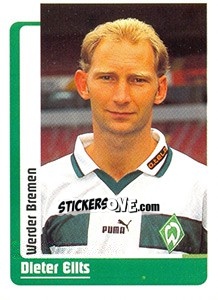 Cromo Dieter Eilts - German Fussball Bundesliga 1998-1999 - Panini