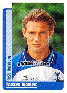 Sticker Torsten Wohlert - German Fussball Bundesliga 1998-1999 - Panini