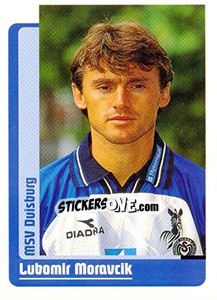 Sticker Lubomir Moravcik - German Fussball Bundesliga 1998-1999 - Panini