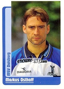 Sticker Markus Osthoff - German Fussball Bundesliga 1998-1999 - Panini