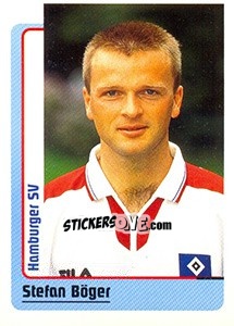 Sticker Stefan Böger - German Fussball Bundesliga 1998-1999 - Panini