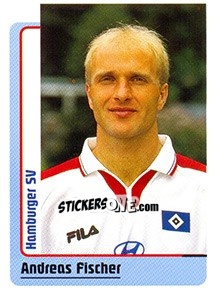 Cromo Andreas Fischer - German Fussball Bundesliga 1998-1999 - Panini