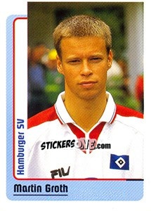 Sticker Martin Groth - German Fussball Bundesliga 1998-1999 - Panini
