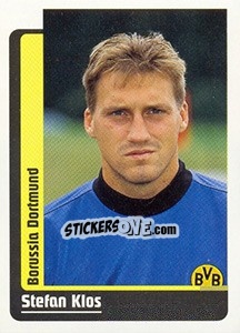Sticker Stefan Klos - German Fussball Bundesliga 1998-1999 - Panini