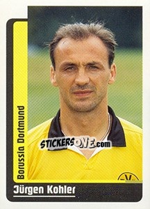 Cromo Jürgen Kohler - German Fussball Bundesliga 1998-1999 - Panini
