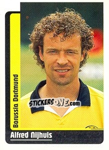 Sticker Alfred Nijhuis - German Fussball Bundesliga 1998-1999 - Panini