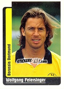 Sticker Wolfgang Feiersinger - German Fussball Bundesliga 1998-1999 - Panini