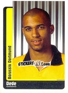 Sticker Dede - German Fussball Bundesliga 1998-1999 - Panini