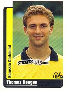 Sticker Thomas Hengen - German Fussball Bundesliga 1998-1999 - Panini