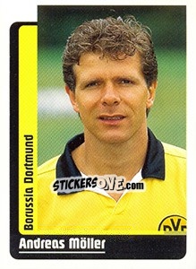 Sticker Andreas Möller - German Fussball Bundesliga 1998-1999 - Panini