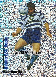 Cromo Dick van Burik - German Fussball Bundesliga 1998-1999 - Panini